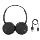 Slušalice JVC HA-S36WBU, on-ear, bežične, Bluetooth, crne