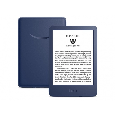 E-Book Reader AMAZON Kindle 2022, 6incha, 16GB, 300dpi, WiFi, plavi