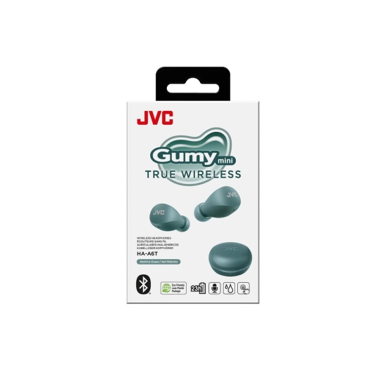 Slušalice JVC HA-A6T True Wireless Earbuds, in-ear, bežične, Bluetooth, zelene