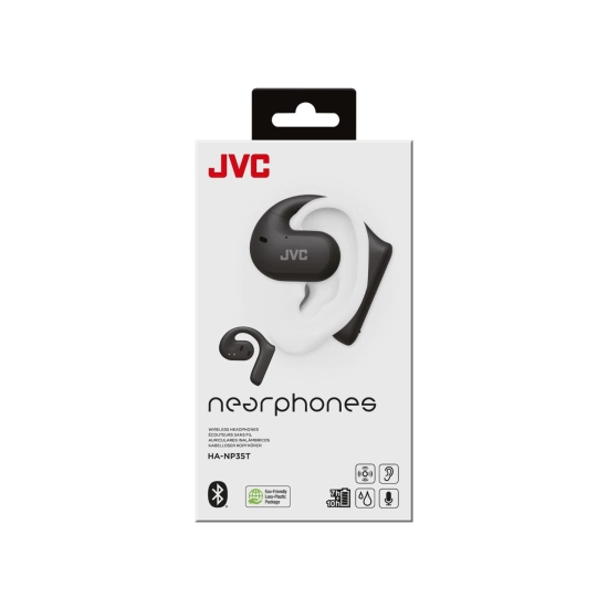 Slušalice JVC HA-NP35T Open-ear Wireless Hearphones, in-ear, bežične, bluetooth, crne