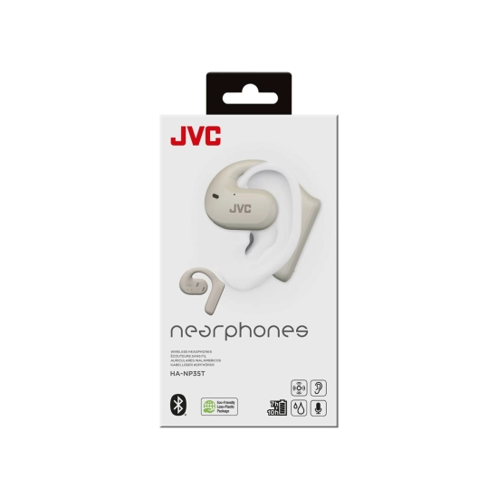 Slušalice JVC HA-NP35T Open-ear Wireless Hearphones, in-ear, bežične, Bluetooth, bijele