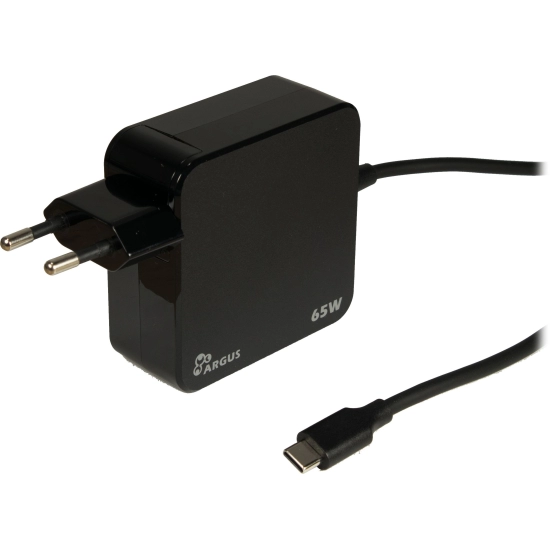 Punjač ARGUS PD-2065, Inter-Tech PD charger, USB-C, 65W