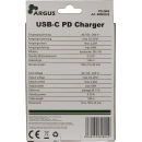 Punjač ARGUS PD-2065, Inter-Tech PD charger, USB-C, 65W