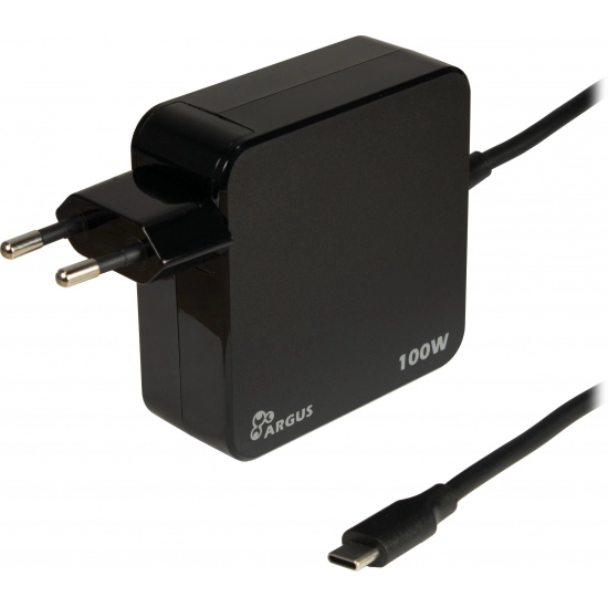Punjač ARGUS PD-2100, Inter-Tech PD charger, USB-C, 100W