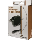 Punjač ARGUS PD-2100, Inter-Tech PD charger, USB-C, 100W