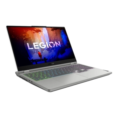 Laptop LENOVO Legion 5, 82RE0045SC, Ryzen 5 6600H, 16GB, 512GB SSD, RTX 3050TI, 15.6incha IPS, DOS, sivi   - SUPER DEAL