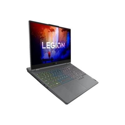 Laptop LENOVO Legion 5, 82RD006VSC, Ryzen 5 6600H, 16GB, 512GB SSD, RTX 3060, 15.6incha IPS, DOS, sivi   - SUPER DEAL