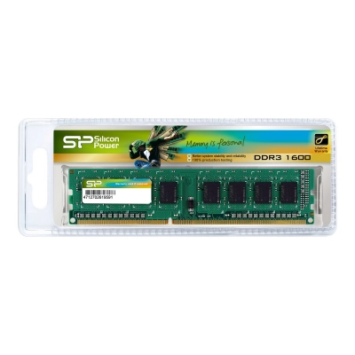 Memorija PC3-12800, 4GB, SILICON POWER, DDR3 1600MHz   - Radna memorija RAM