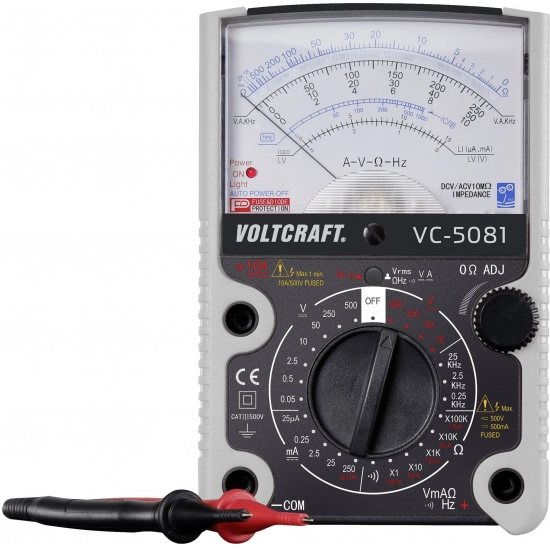 Instrument analogni multimetar, VC-5081, 500V, VOLTCRAFT