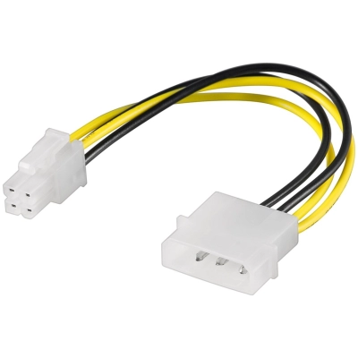 Kabel GOOBAY, PC Power Kablel/Adapter, 5.25 Inch M > ATX12 P4, 4-Pin    - Naponski kabeli