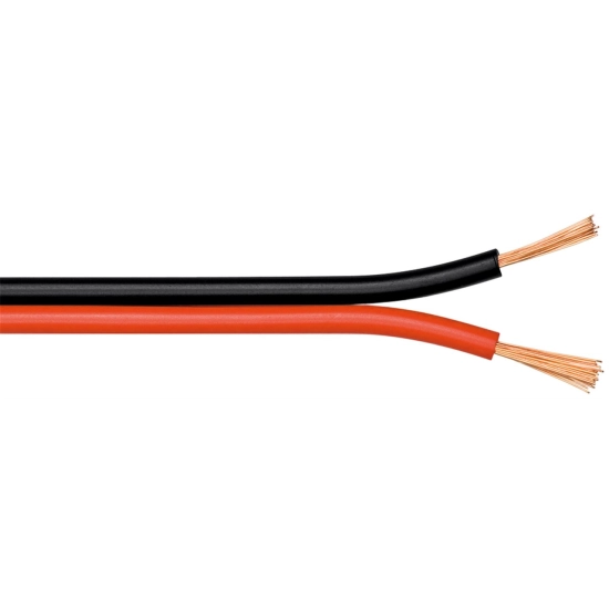 Kabel GOOBAY, zvučnik, 2 x 0.5 , crveno-crni, 100m kolut , 1m Kabel GOOBAY, zvučnik, 2 x 0.5 , crveno-crni, 100m kolut , 1m
