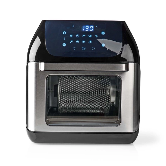 Mini pećnica i friteza na vrući zrak NEDIS KAAFO300EBK, 12l, 60min timer, 1500W, crna Mini pećnica i friteza na vrući zrak NEDIS KAAFO300EBK, 12l, 60min timer, 1500W, crna