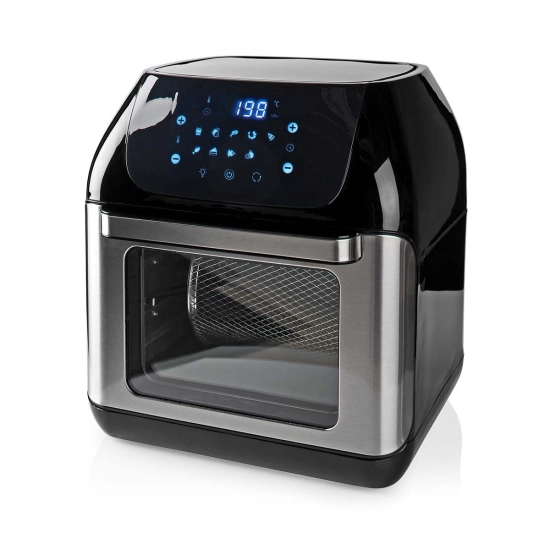 Mini pećnica i friteza na vrući zrak NEDIS KAAFO300EBK, 12l, 60min timer, 1500W, crna Mini pećnica i friteza na vrući zrak NEDIS KAAFO300EBK, 12l, 60min timer, 1500W, crna