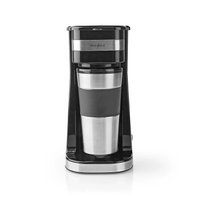 Aparat za kavu NEDIS KACM300FBK, filter, 0.4l, 750W, crno srebrni - APARATI ZA KAVU Aparat za kavu NEDIS KACM300FBK, filter, 0.4l, 750W, crno srebrni - APARATI ZA KAVU