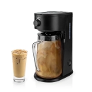 Aparat NEDIS 2u1 za ledenu kavu i ledeni čaj, Ice Coffee & Ice Tea Maker KAICM200FBK, 2.5l, crni