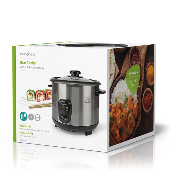 Kuhalo za rižu NEDIS KARC115AL, 1.5l, 500W