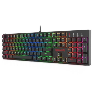 Tipkovnica REDRAGON SURARA K582RGB, mehanička, smeđi switch   - Tipkovnice