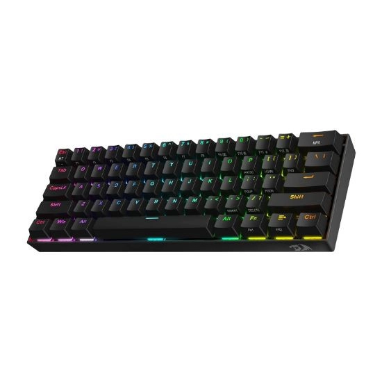 Tipkovnica REDRAGON DRACONIC K530RGB PRO, žična/BT, mehanička, smeđi switch