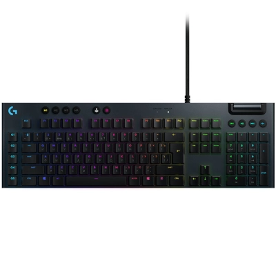 Tipkovnica LOGITECH Gaming G815 Tactile, RGB, mehanička, USB A, crna   - Tipkovnice