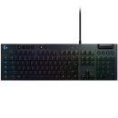 Tipkovnica LOGITECH Gaming G815 Tactile, RGB, mehanička, USB, crna