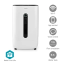 Odvlaživač zraka NEDIS DEHU20WTW SmartLife, Wi-Fi, 20 l/dan, Odvlaživanje, Kontinuirano, Max+, Suho rublje, Ventilacija, Android™, IOS, Podesivi higrostat, 195 m3/h