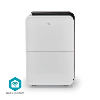 Odvlaživač zraka NEDIS DEHU30WTW SmartLife, Wi-Fi, 30 l/dan, Odvlaživanje, Kontinuirano, Max+, Suho rublje, Ventilacija, Android™, IOS, Podesivi higrostat, 210 m3/h Odvlaživač zraka NEDIS DEHU30WTW SmartLife, Wi-Fi, 30 l/dan, Odvlaživanje, Kontinuirano, Max+, Suho rublje, Ventilacija, Android™, IOS, Podesivi higrostat, 210 m3/h