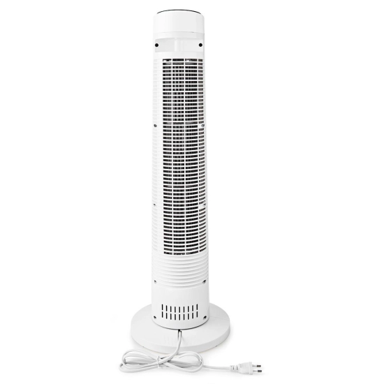 Ventilator NEDIS FNTR13CWT40 tower, 50W, daljinski, crno bijeli