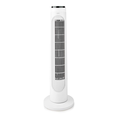 Ventilator NEDIS FNTR13CWT40 tower, 50W, daljinski, crno bijeli   - Ventilatori i rashlađivači