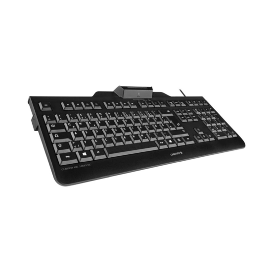 Tipkovnica CHERRY KC-1000SC sa čitačem Smart kartica, USB A, crna Tipkovnica CHERRY KC-1000SC sa čitačem Smart kartica, USB A, crna