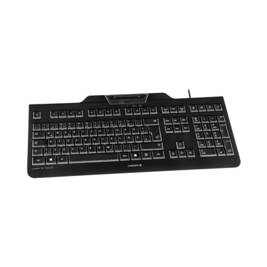Tipkovnica CHERRY KC-1000SC sa čitačem Smart kartica, USB A, crna Tipkovnica CHERRY KC-1000SC sa čitačem Smart kartica, USB A, crna
