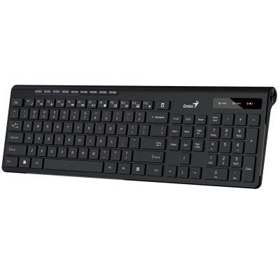 Tipkovnica GENIUS SlimStar 7230, USB A, crna   - Genius
