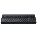 Tipkovnica GENIUS Luxemate 110, mini tipkovnica, USB A, crna