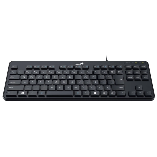Tipkovnica GENIUS Luxemate 110, mini tipkovnica, USB A, crna