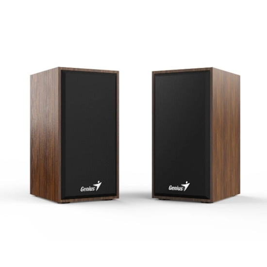 Zvučnici GENIUS SP-HF180, 2x3W, USB A, 3.5mm, drveni