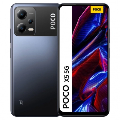 Smartphone POCO X5 5G, 6.67incha, 6GB, 128GB, crni   - Smartphone