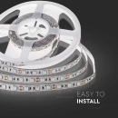 LED traka BIJELA, 60x5050 LED/m, samoljepiva,  IP20, neutralna bijela, 1 metar