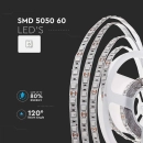 LED traka BIJELA, 60x5050 LED/m, samoljepiva,  IP20, neutralna bijela, 1 metar