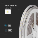 LED traka BIJELA, 60x3528 LED/m, samoljepiva,  IP65, neutralna bijela, 1 metar