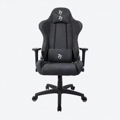 Gaming stolica AROZZI Torretta meka tkanina, do 120kg, tamno siva   - Gaming stolice
