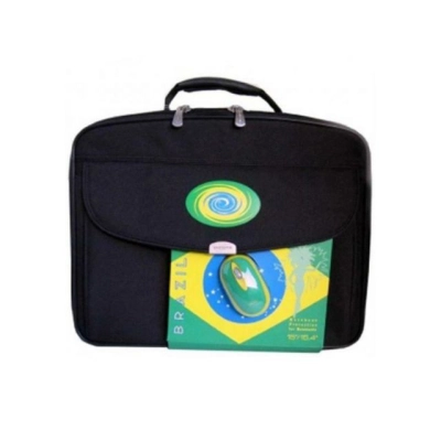Torba za laptop DICOTA N13468P Brasil Spirit, 15.6incha + optički miš,crna   - Torbe i ruksaci
