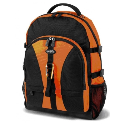 Ruksak za laptop DICOTA N4228N Jump, 15.6incha, crno narančasti   - Torbe i ruksaci