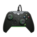 Gamepad XBOX, žični kontoler, crni neon zeleni