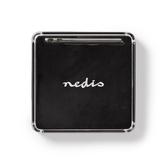 Čitač memorijskih kartica NEDIS CRDRU3200BK, All-in-One, USB A 3.2 Gen1