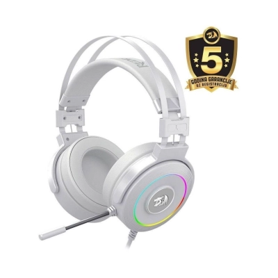 Slušalice REDRAGON LAMIA 2 H320 RGB, 7.1, sa postoljem, bijele - Redragon Slušalice REDRAGON LAMIA 2 H320 RGB, 7.1, sa postoljem, bijele - Redragon