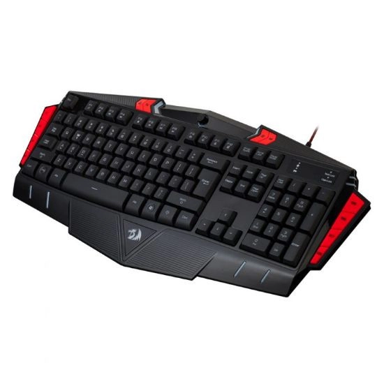 Tipkovnica REDRAGON Asura K501-2, žičana, US layout, crno crvena