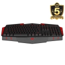 Tipkovnica REDRAGON Asura K501-2, žičana, US layout, crno crvena