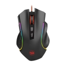 Miš REDRAGON M607 Griffin, žičani, 7200dpi, RGB, crni