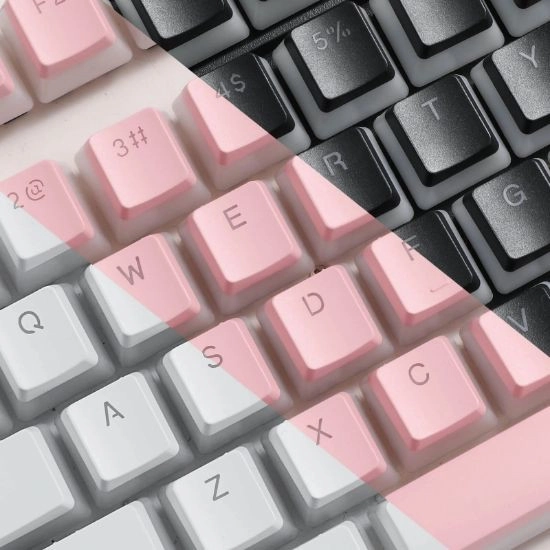 Set tipki REDRAGON Scarab A130 PINK, Double short, PBT, roze Set tipki REDRAGON Scarab A130 PINK, Double short, PBT, roze