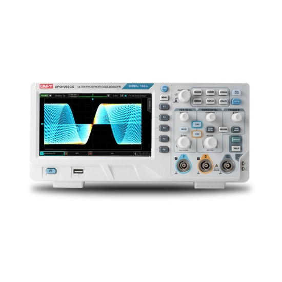 Osciloskop fosforni 2x200 MHz, 1GSa/s UPO1202CS digital color, Uni-trend Osciloskop fosforni 2x200 MHz, 1GSa/s UPO1202CS digital color, Uni-trend
