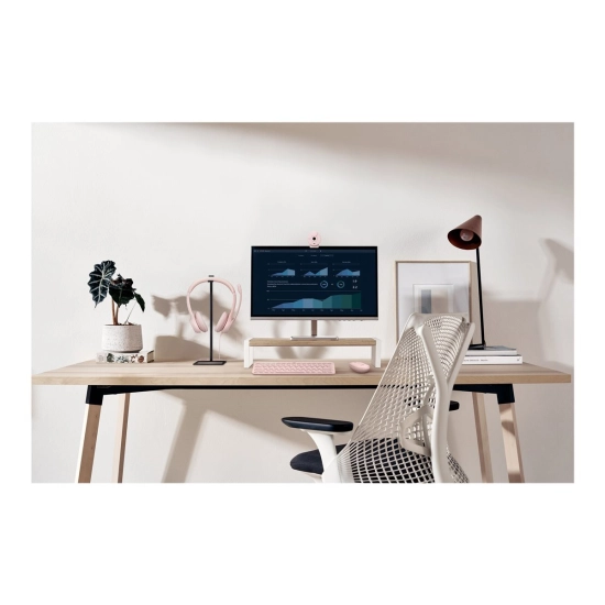 Slušalice LOGITECH H390 USB A, žičane, On-ear, roze